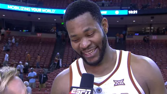 Shaq Cleare ESPN postgame OU Jan 23 2017