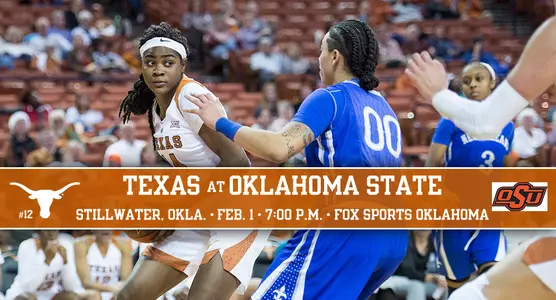 Texas vs. Oklahoma State WBB 2017 2 Preview Graphic