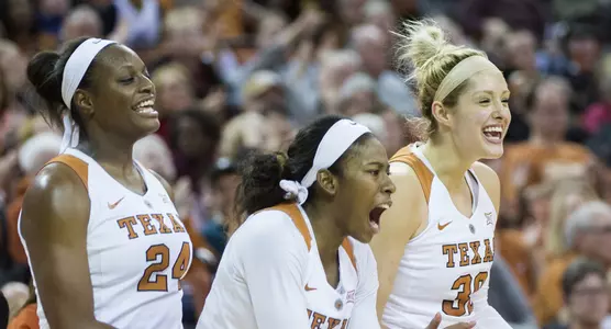 Team Celebration WBB vs. TCU
