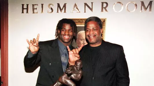 Earl Campbell with Ricky Williams
