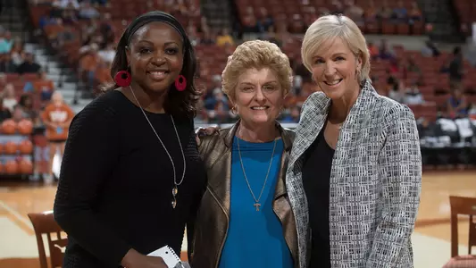 Fran Harris, Jody Conradt, Nell Fortner