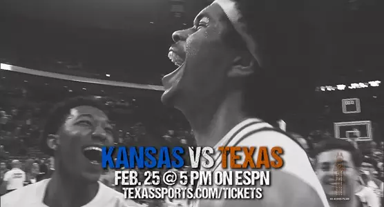 mbb Texas-Kansas hype video tix promo Feb 25 2017