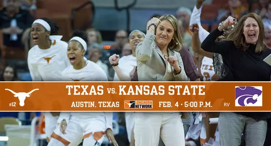 Texas vs. Kansas State 2017 WBB Preview Graphic