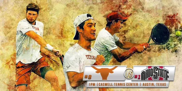 men's tennis graphic vs. ohio state