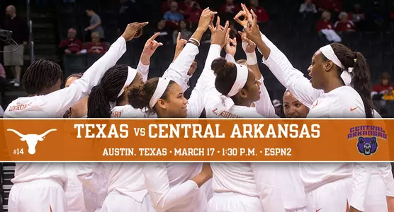 Texas vs. UCA Preview Graphic