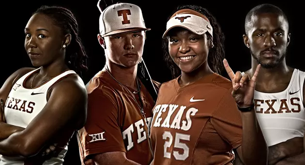 this week in texas athletics - baseball, softball, track and field
