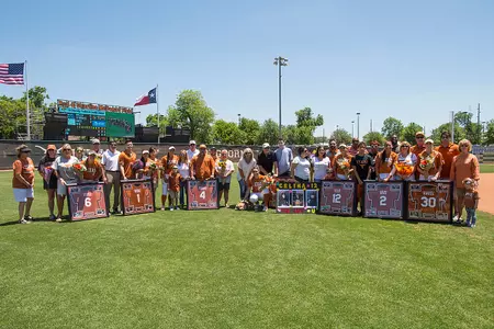 Texas softball senior day 2017