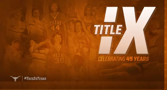 Title IX 45th Anniversary Graphic