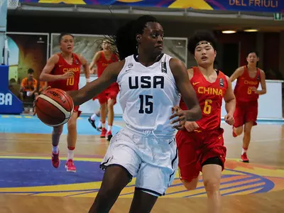 Joyner Holmes USA Basketball U19 vs. China