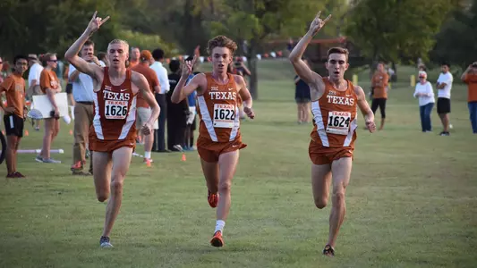 Texas Invitational XC mens finish