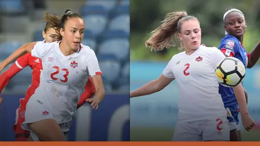 Julia Grosso and Emma Regan Canada