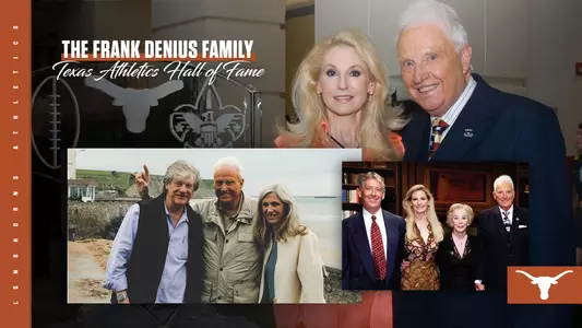 Frank Denius Family UT HOF