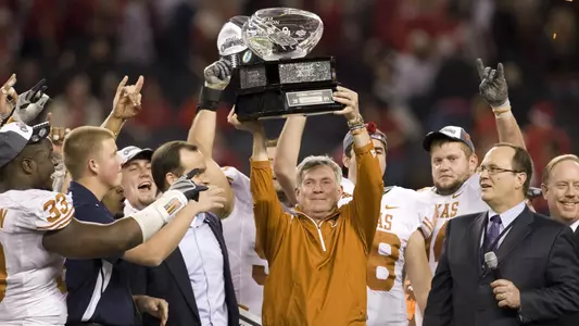 Mack Brown Big 12 Trophy