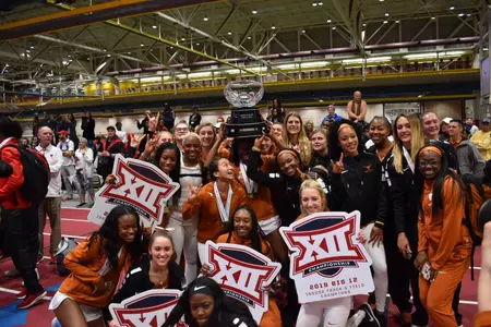 2018 Big 12 Indoor trophy
