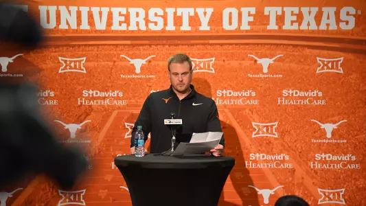 Tom Herman presser