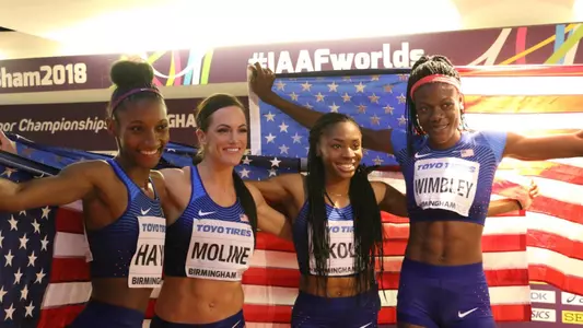 Courtney Okolo IAAF 4x4