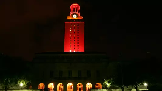 UT Tower Orange