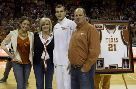 Matt Hill senior day photo