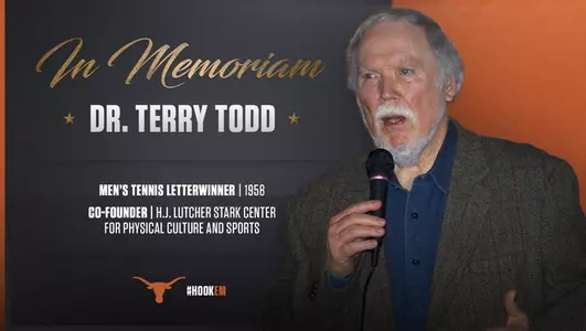 Dr. Terry Todd In Memoriam