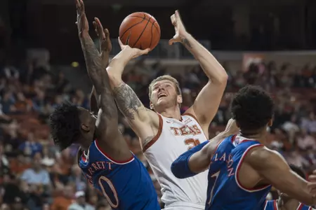 Dylan Osetkowski vs Kansas 1-29-19