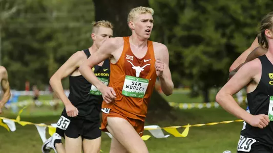 Sam Worley at Bill Dellinger Invitational (Sept. 28, 2019)