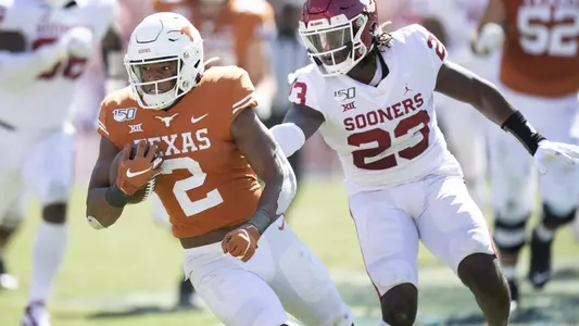 Roschon Johnson vs. Oklahoma (Oct. 12, 2019 - AT&T Red RIver Showdown)