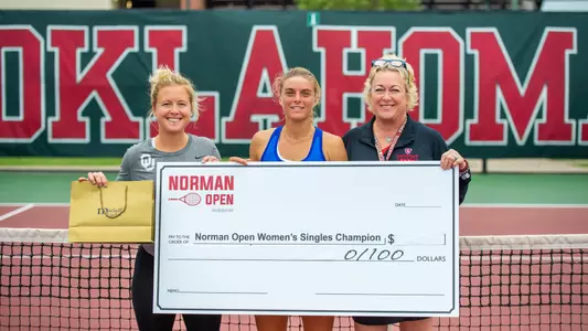 Anna Turati - ITF 15k Norman singles awards ceremony