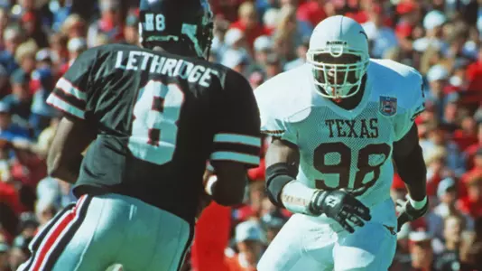Tony Brackens vs. Texas Tech (1995)