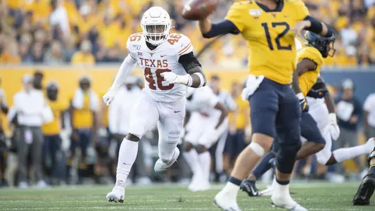 Joseph Ossai at West Virginia (Oct. 5, 2019)