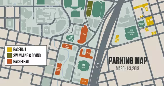 Public Parking Map, March 1-3