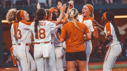Texas Softball NCAA Regional win