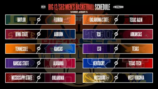 2020 big 12-sec challenge pairings - announce