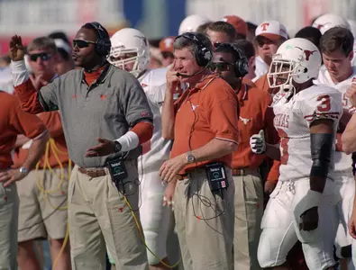 Darryl Drake and Mack Brown