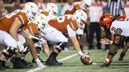 Zach Shackelford & Offensive Line vs. Oklahoma State (Sept. 21, 2019)