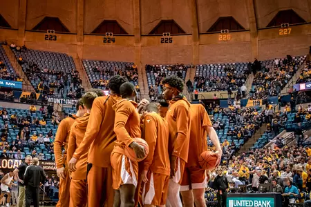 Texas pre-game at WVU