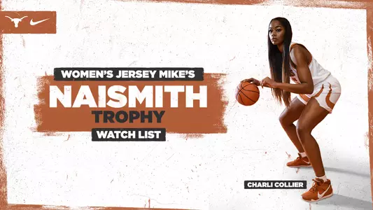 Charli Collier preseason Naismith Trophy watch list graphic