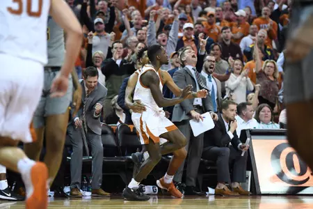 team celebration vs West Virginia