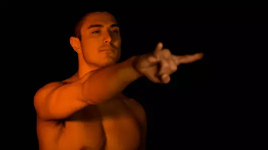 Maxime Rooney Orange Light Portrait