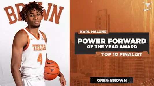 Greg Brown - Malone Award top 10 finalists