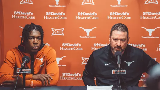 Texas postgame presser vs Sam Houston