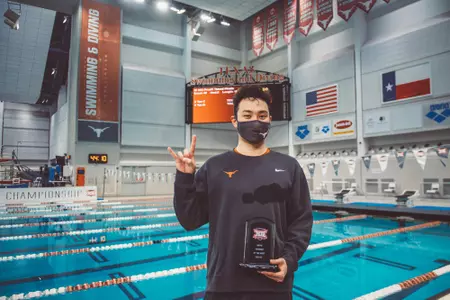 Alvin Jiang, Big 12 Swimmer of the Meet
