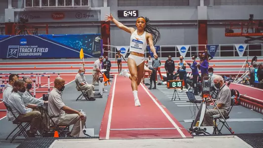 Tara Davis, Collegiate Record LJ - NCAA Championships (March 12, 2021)