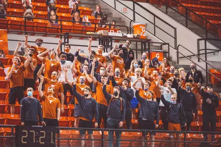 Men's Swimming team at Big 12 Championship