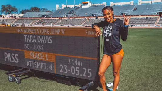 Tara Davis, Collegiate Record LJ - Texas Relays (March 26, 2021)