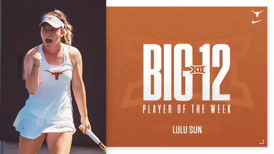 Lulu Sun - Big 12 POW