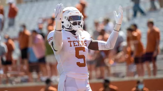 D'Shawn Jamison - Orange-White Spring Game (April 24, 2021)