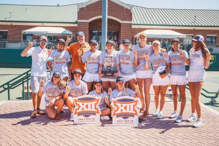 Big 12 tourney champions - 2021 w tennis