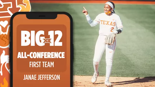 Janae Jefferson All-Big 12 Graphic
