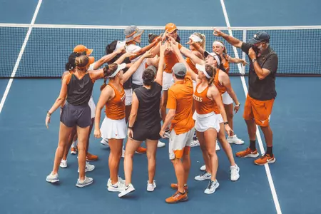 team pre-match huddle