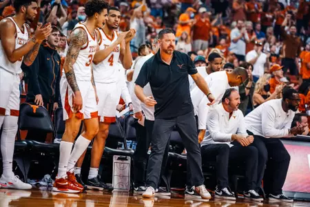 Texas Longhorns bench